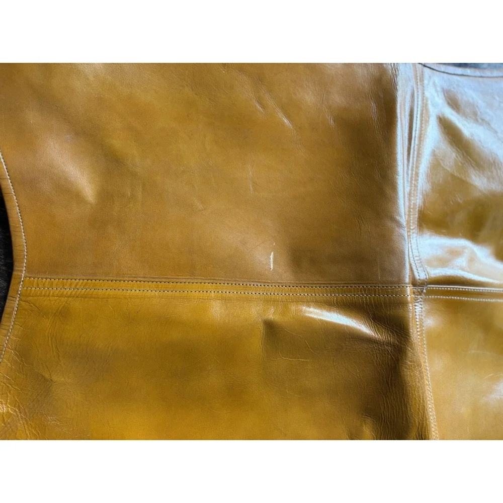 Retro cognac, Italian Leather Butterfly Chair Cover, Cover Only, No Chair